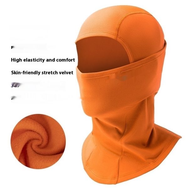 Outdoor Keep Warm And Windproof In Winter Mask Outdoor Fleece Scarf Cold-proof Haze-proof Riding Hat - Image 10