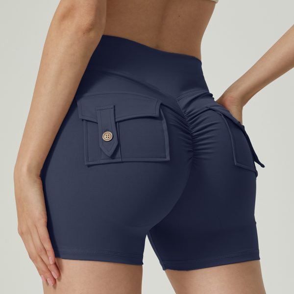 Pocket Fitness Sports Yoga Shorts - Image 6