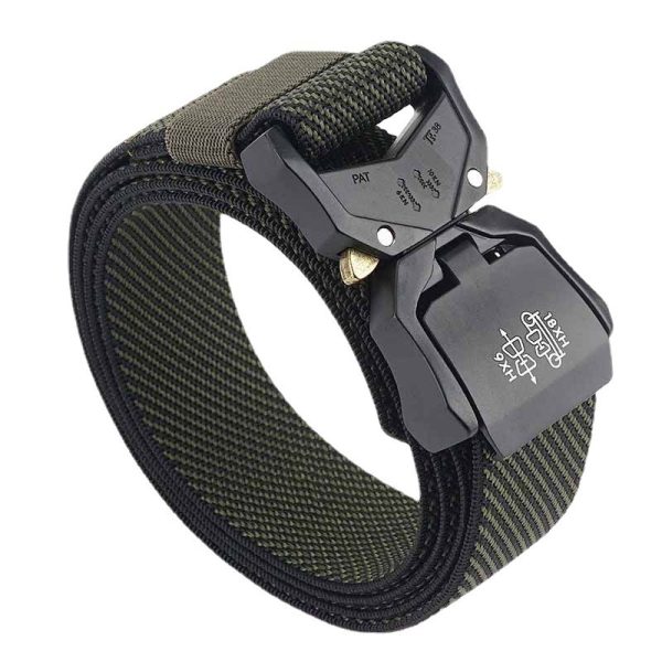 Elastic Woven Outdoor Tactics Belt - Image 5