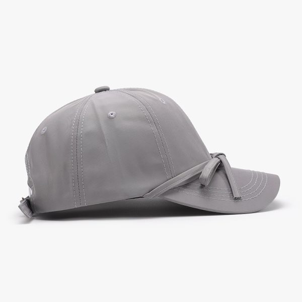 Spring And Autumn Bowknot Quick-drying Soft Top Women's Baseball Cap - Image 2