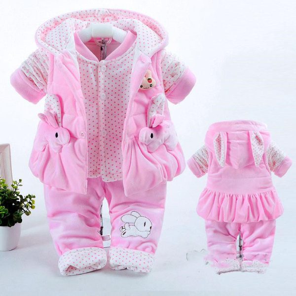 Baby Autumn Clothing Girls Autumn And Winter Clothing Suits - Image 8