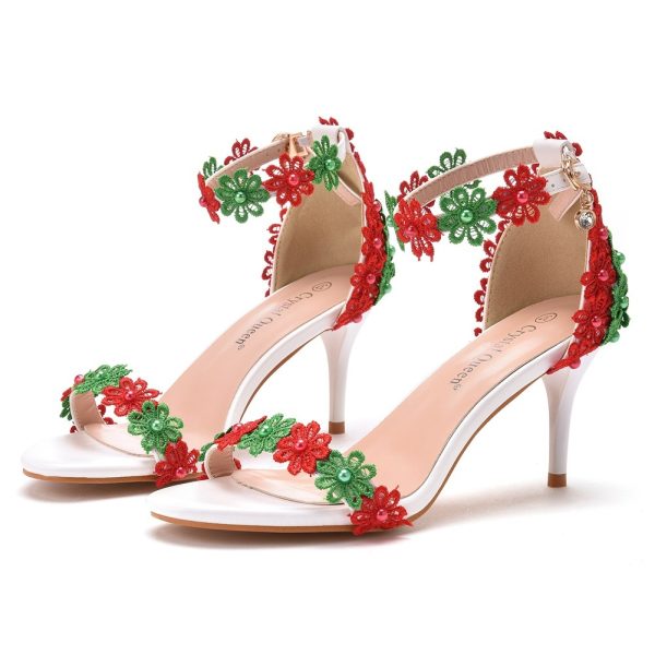 Beaded Large And Small Size Summer Sandals - Image 10