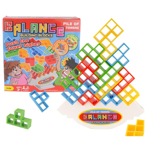 Balance Stacking Board Games Kids Adults Tower Block Toys For Family Parties Travel Games Boys Girls Puzzle Buliding Blocks Toy - Image 6