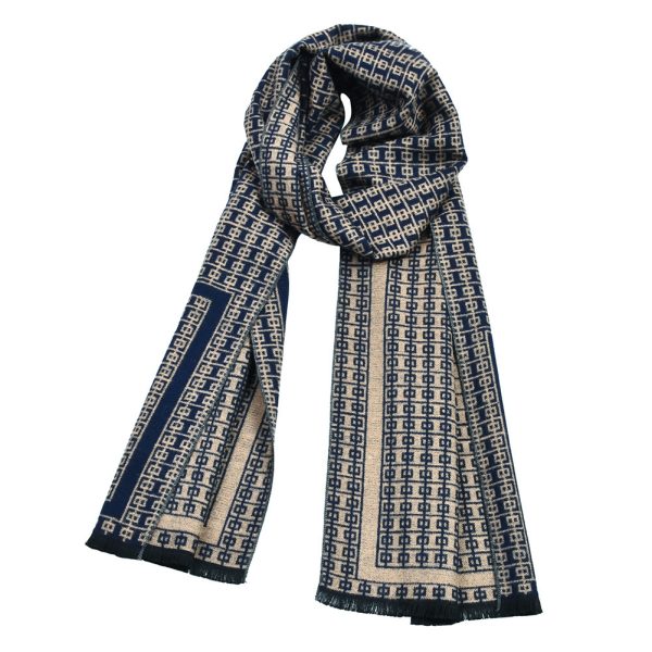 Double-sided Thick Warm Korean Men's Knitted Scarf - Image 6