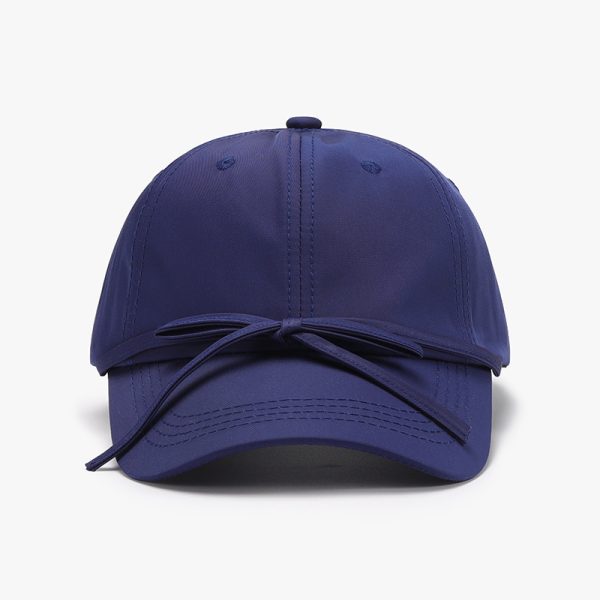 Spring And Autumn Bowknot Quick-drying Soft Top Women's Baseball Cap - Image 6