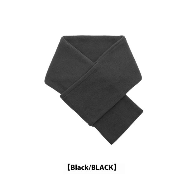 Autumn And Winter Warm Scarf Fashion Simple Solid Color Men's Polar Fleece - Image 3