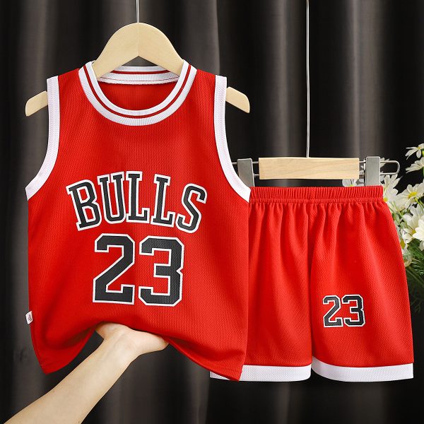 Children's Clothing Sports Basketball Wear Children's Clothing Boys' Suit - Image 5