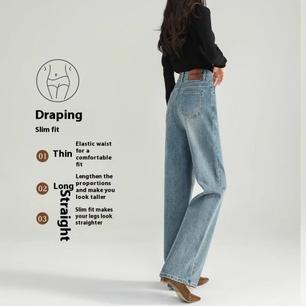 Women's Wide-leg Jeans Spring And Autumn - Image 3