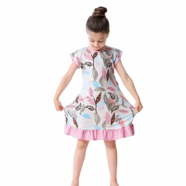 3D Printing Pajamas Children Clothes Children Pajamas Dresses Baby Girls Pajamas Pajamas - Image 2