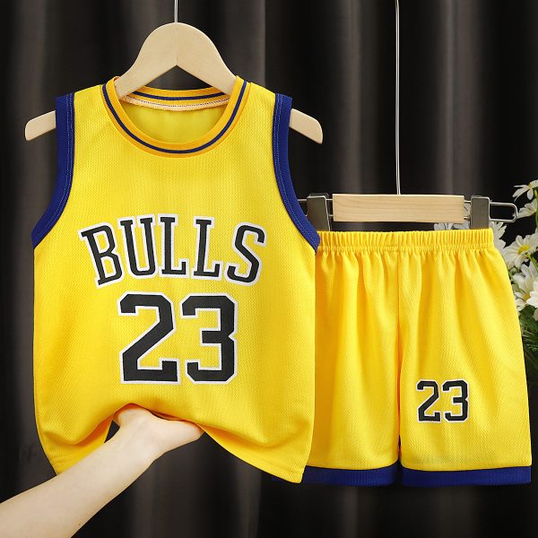 Children's Clothing Sports Basketball Wear Children's Clothing Boys' Suit - Image 4