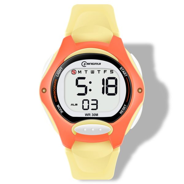 Electronic Watch Girls' Sports Waterproof Luminous Alarm Clock Exam - Image 8