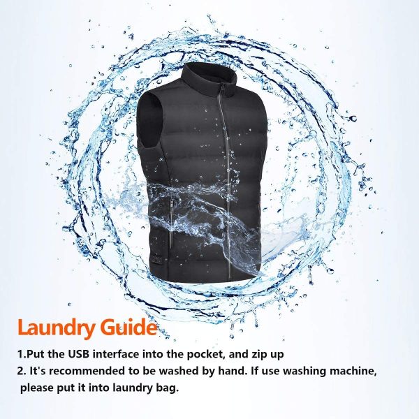 Intelligent Three-speed Temperature Control Electric Heating Vest Keeps The Whole Body Warm - Image 2