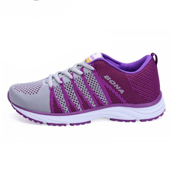 Leather Women's Sports Shoes Factory Direct Sales, Women's Hiking Shoes, Running Shoes - Image 5