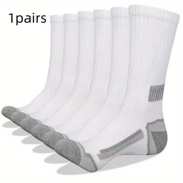 Men's Simple Basketball Mid-calf Socks - Image 7