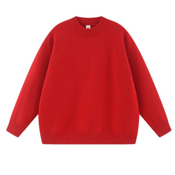 Women's Autumn And Winter Solid Color Loose Sweater - Image 3