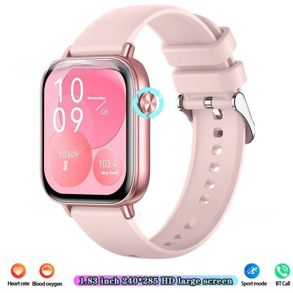 Smart Watch Mobile Pedometer Heart Rate Monitoring Bluetooth Calling 169 Touch Display Smart Bracelet - Image 7