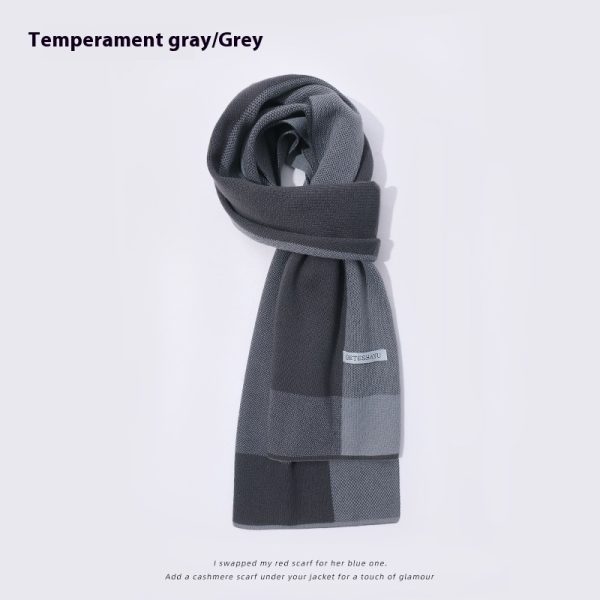 Scarf Winter Men's Outdoor Windproof Neck Protection - Image 6