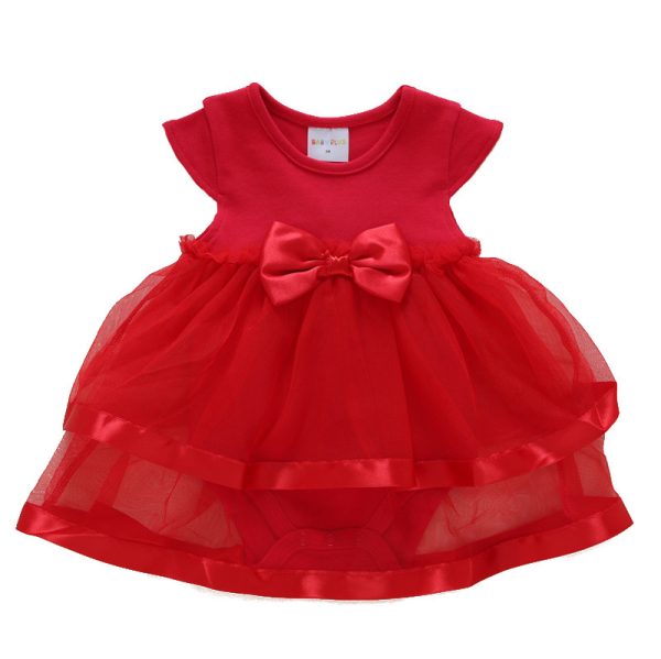 New Baby Girl Birthday Princess Dress - Image 4