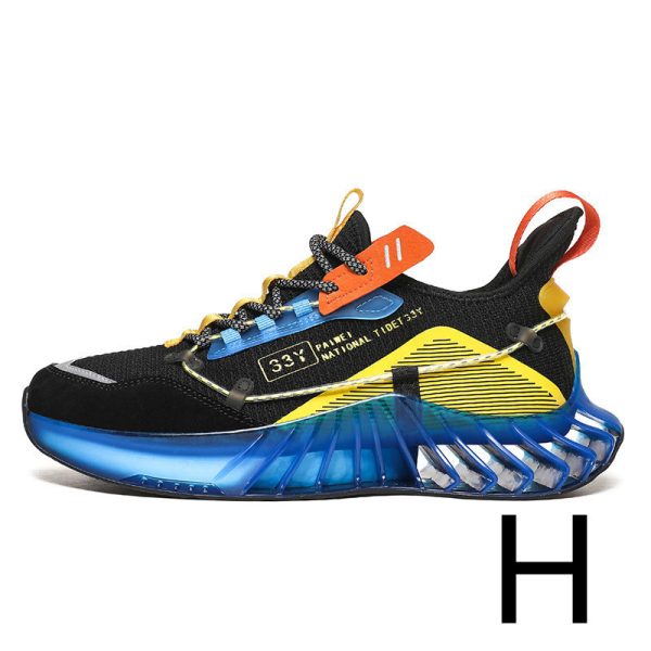 Men's Casual Youth Single Net Shoes Colorful Sports Tide - Image 8