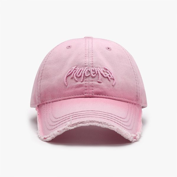 Letter Three-dimensional Embroidery Soft Top Burr Men's Baseball Cap - Image 7