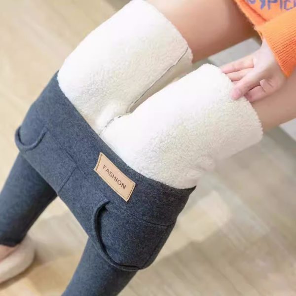 Thick High Waist Slimming Pencil Pants - Image 3