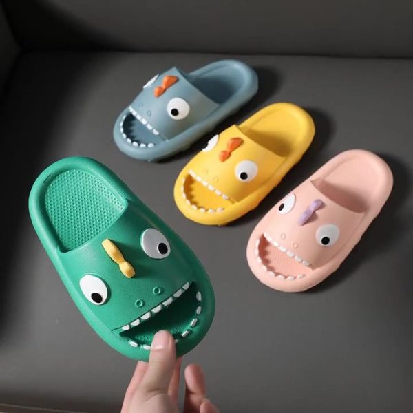 Shark Slippers For Kids Toddler Boys Girls Non Slip Children Shower Shoes - Image 3