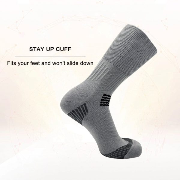 Three Pairs Of Mixed-color Compression Sports Socks It Has Elastic Strength To Cushion And Absorb Sweat, And Has Good Wrapping, Which Is Suitable For Outdoor Wear In All Seasons - Image 2