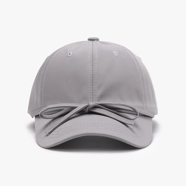 Spring And Autumn Bowknot Quick-drying Soft Top Women's Baseball Cap - Image 9