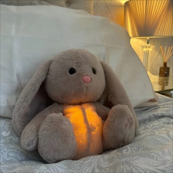 Breathing Rabbit Soothing Sensory Plush Toy With Relieve Anxiety Bunny Comforter Breathes For Newborn Conciliate Baby - Image 7