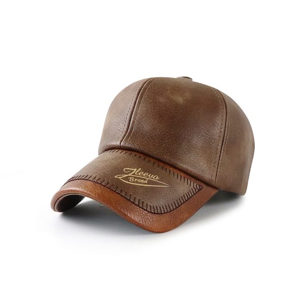 PU Washed Baseball Cap Hat - Image 5