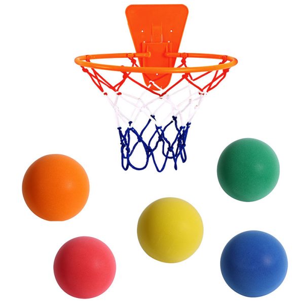 Silent High Density Foam Sports Ball Indoor Mute Basketball Soft Elastic Ball Children Sports Toy Games - Image 7