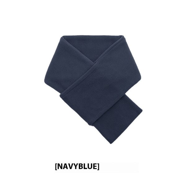 Autumn And Winter Warm Scarf Fashion Simple Solid Color Men's Polar Fleece - Image 4