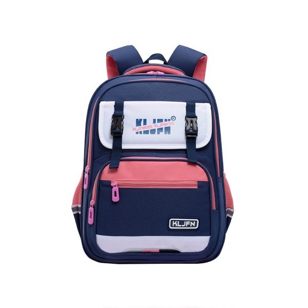 Children's Trolley Lightweight Shoulder Pad Wear-resistant Large Capacity Spine Protection Backpack Waterproof - Image 7