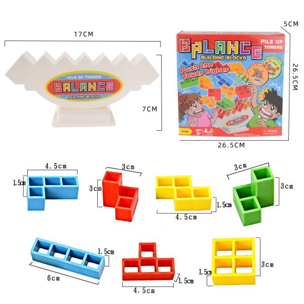 Balance Stacking Board Games Kids Adults Tower Block Toys For Family Parties Travel Games Boys Girls Puzzle Buliding Blocks Toy - Image 8