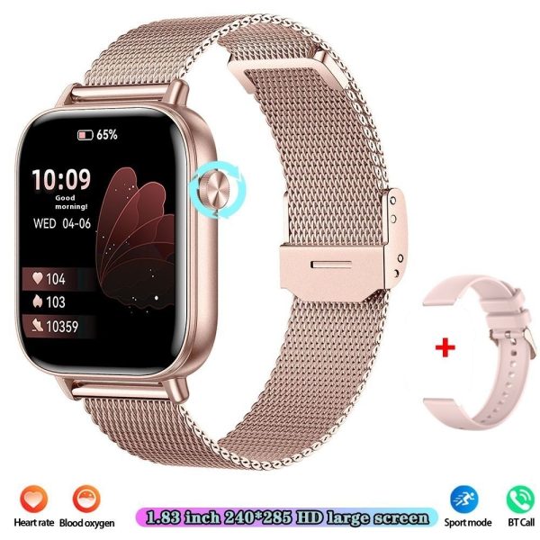 Smart Watch Mobile Pedometer Heart Rate Monitoring Bluetooth Calling 169 Touch Display Smart Bracelet - Image 5