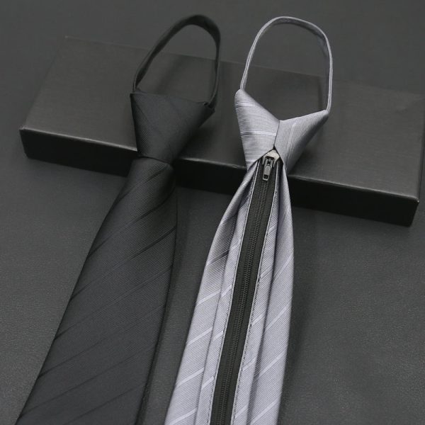 Men's Formal Wear Business Zipper Tie-free - Image 4