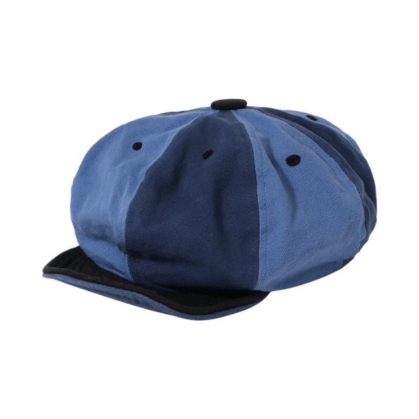 Color Matching Tension Adjustment Beret Soft Brim Hat - Image 6