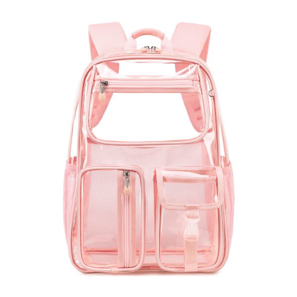 Transparent Jelly Pack Middle School Student Schoolbag Large Capacity Backpack - Image 6