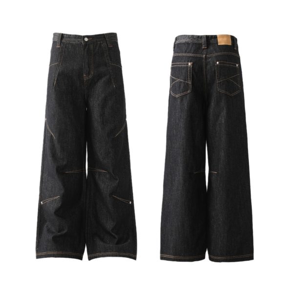 Deconstructing Design Sense Denim American Cleanfit Wide Leg Pants - Image 6