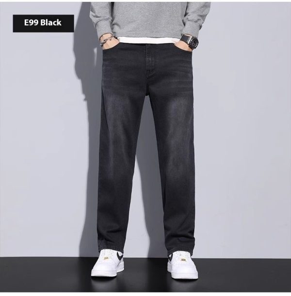 Jeans Loose Straight Casual Long Pants Men - Image 6