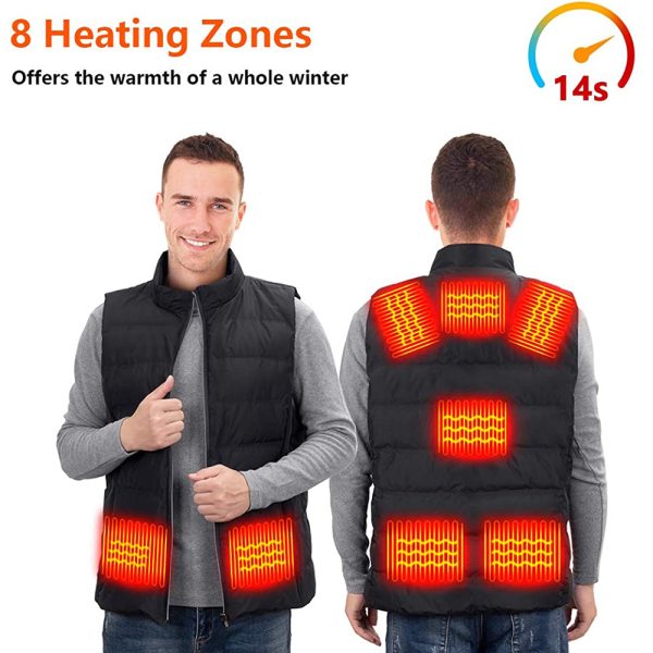 Intelligent Three-speed Temperature Control Electric Heating Vest Keeps The Whole Body Warm - Image 6