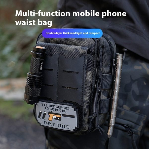 Multifunctional Outdoor Equipment Sports Toolkit Camouflage Tactics Waist Bag