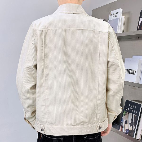 Corduroy Jacket Men's Spring Autumn And Winter Thickened - Image 4