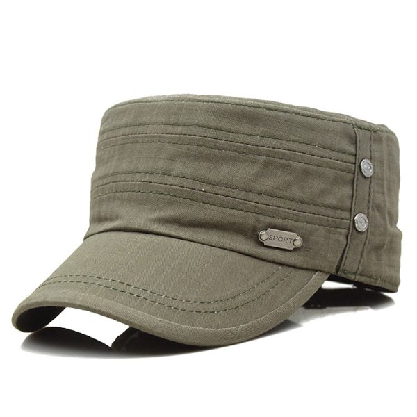 Spring And Summer Flat-top Cap Thin Material Stylish Men And Women - Image 4