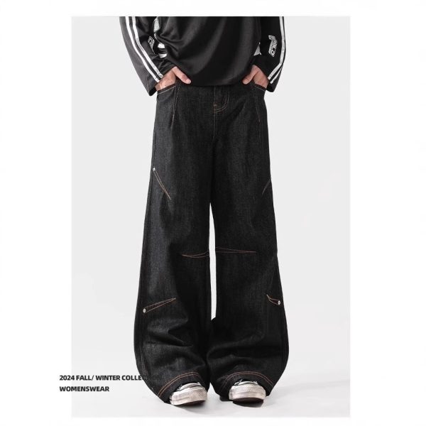 Deconstructing Design Sense Denim American Cleanfit Wide Leg Pants - Image 5