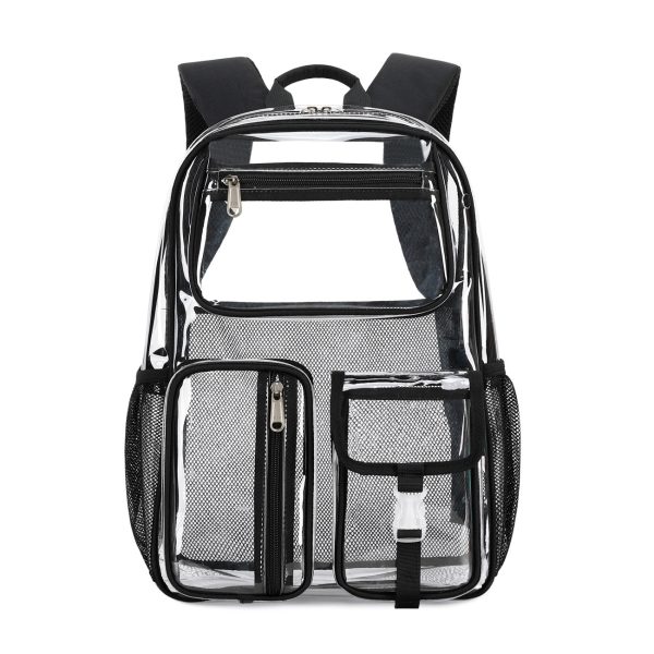 Transparent Jelly Pack Middle School Student Schoolbag Large Capacity Backpack - Image 4