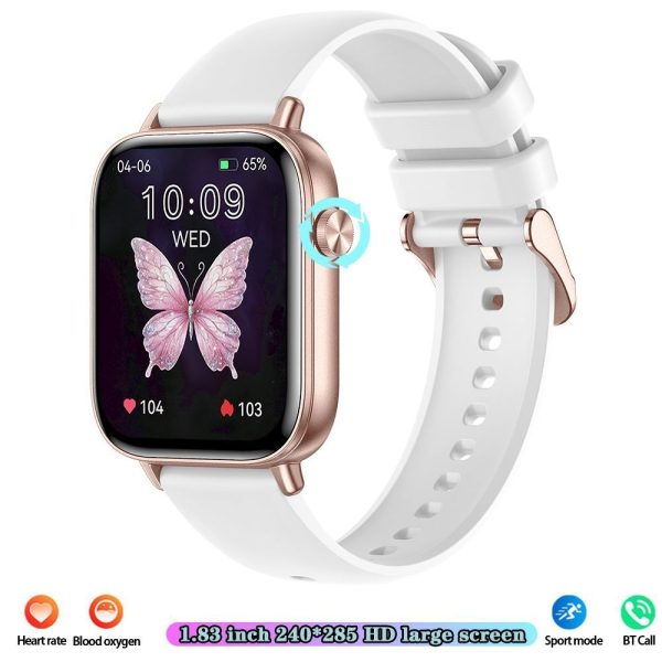 Smart Watch Mobile Pedometer Heart Rate Monitoring Bluetooth Calling 169 Touch Display Smart Bracelet - Image 3