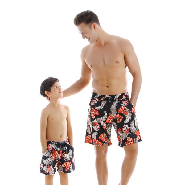 New Style Parent Child Swimwear Quick Drying Beach Pants - Image 5