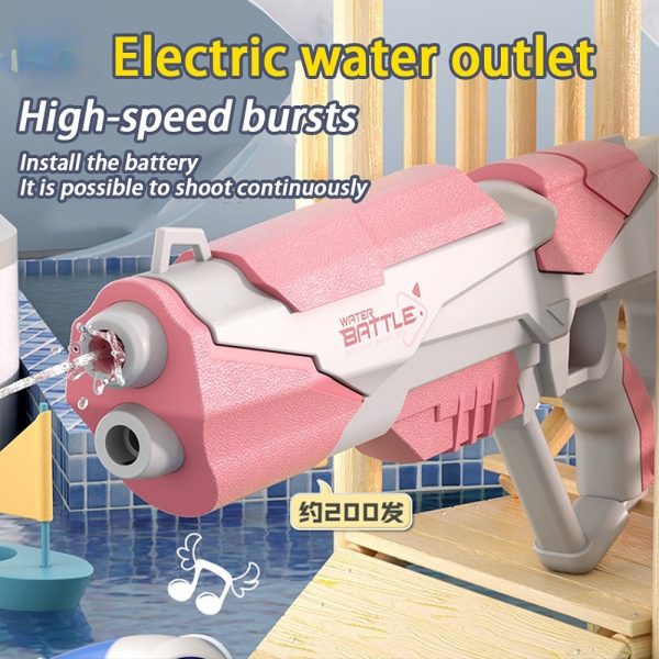 Space Water Gun Electric Automatic Water Absorption Water Fights Toy Outdoor Beach Swimming Pool Bath Toys For Children Kid Gift - Image 4