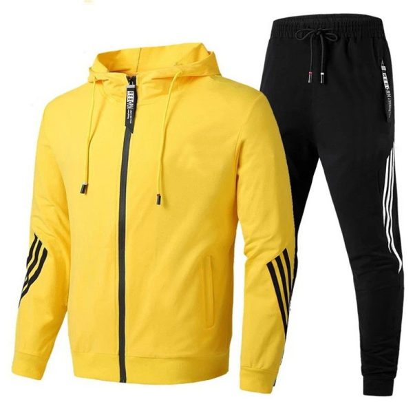 Spring And Autumn New Men's Leisure Sports Suit - Image 7